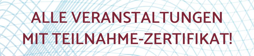 Alle Teilnehmer erhalten ein Zertifikat
